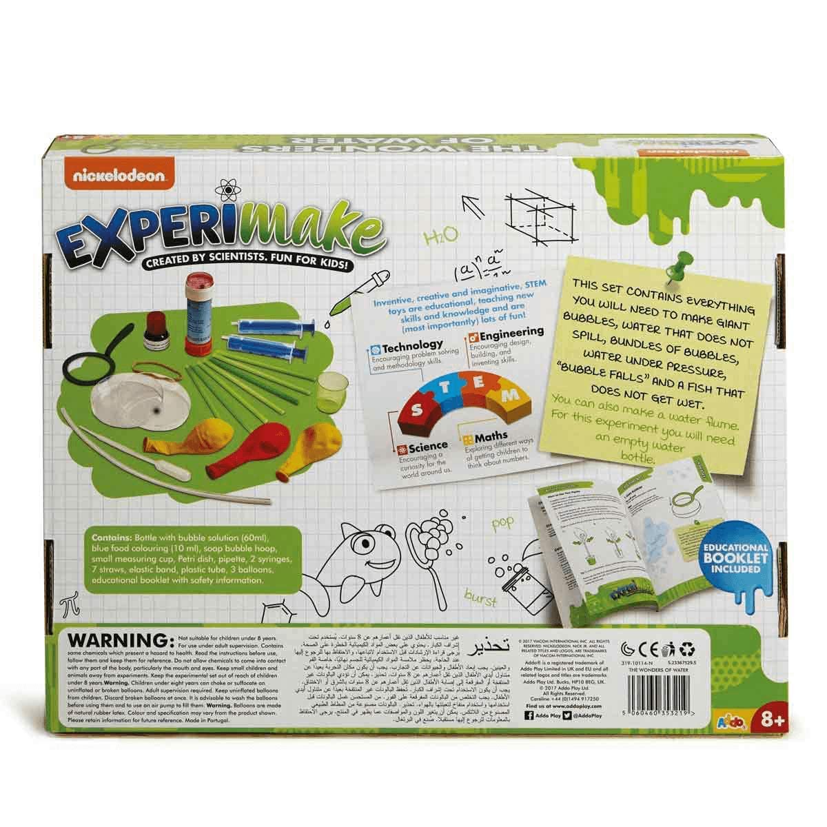 Addo experimake the wonders of water science set, 21 pieces - multi color - Safqqa Egypt