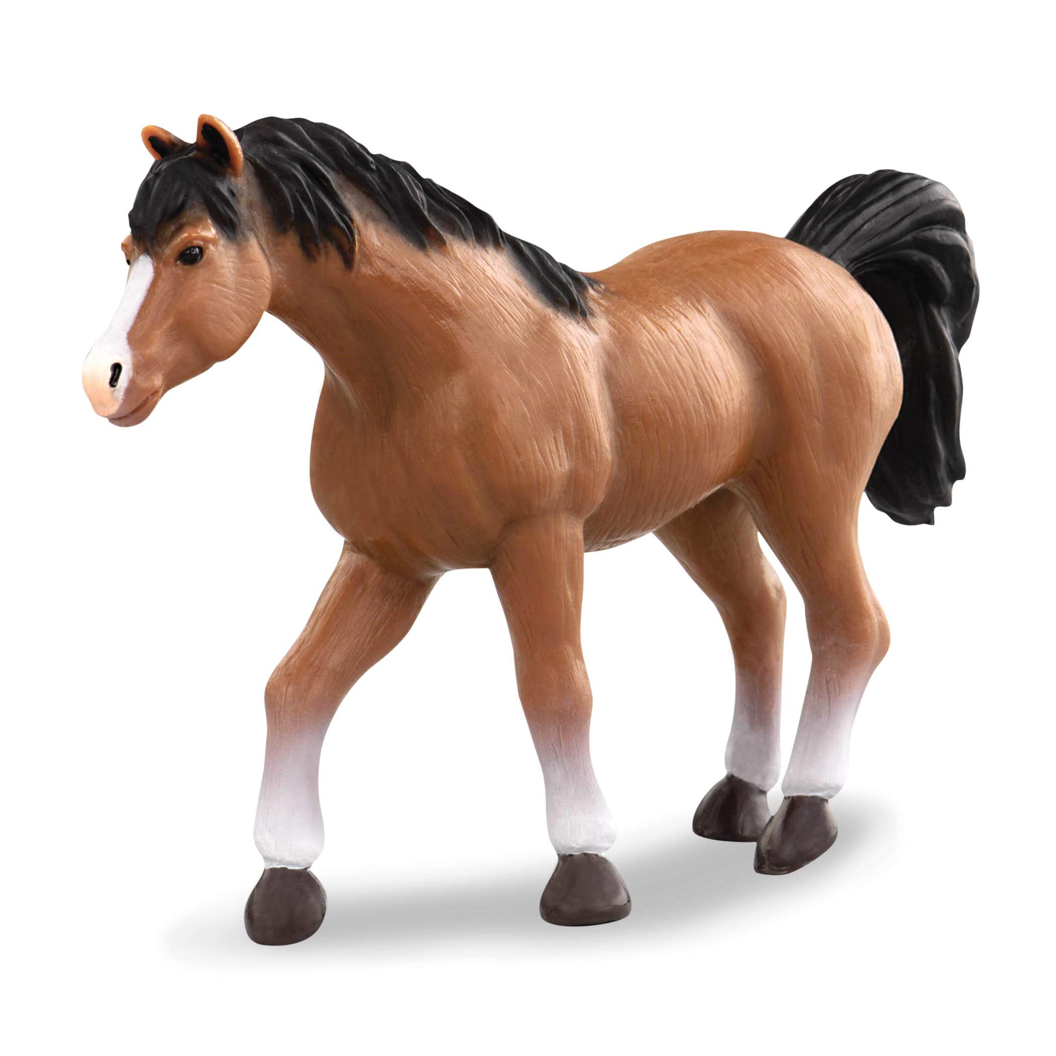 "Terra by Battat Realistic Horse Figurine Set – 6-Piece 6'' Toy Horses Including Arabian, Clydesdale & Paint Breeds – Educational Farm Animal Toys for Kids 3+" - Safqqa Egypt