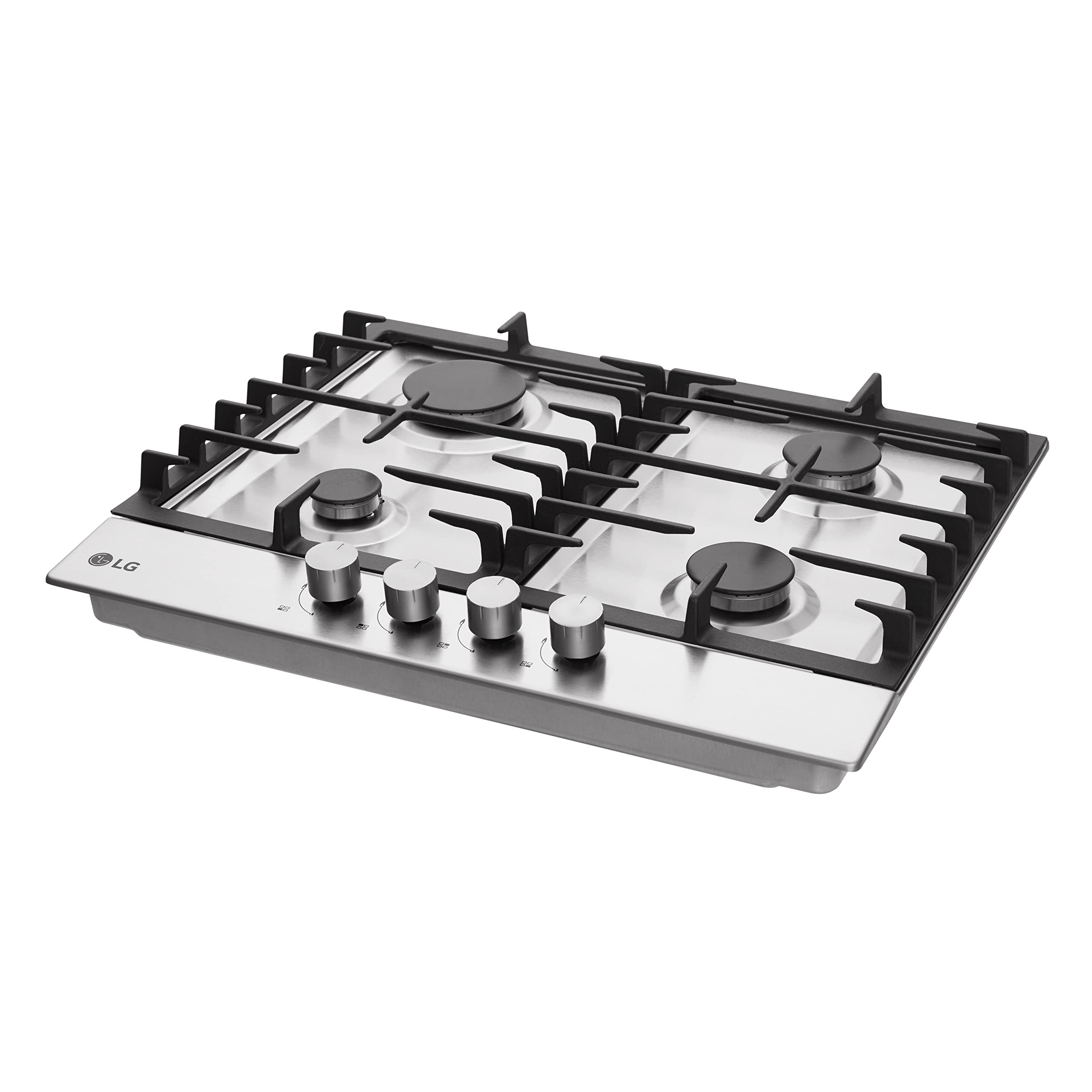   بوتجاز بلت- ان غاز من LG-مدمج يحتوي على 4 شعلات مع لوحة تحكم أمامية، مصمم للطهي بكفاءة ودقة