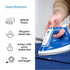 Braun CareStyle Compact Pro IS2565BL Steam Iron with FreeGlide 3D Technology, iCareMode, Eco & Turbo Modes, Vertical Steaming, Anti-Drip, 1.5L Water Tank, 2400W – Blue-Have Scratches - Safqqa Egypt