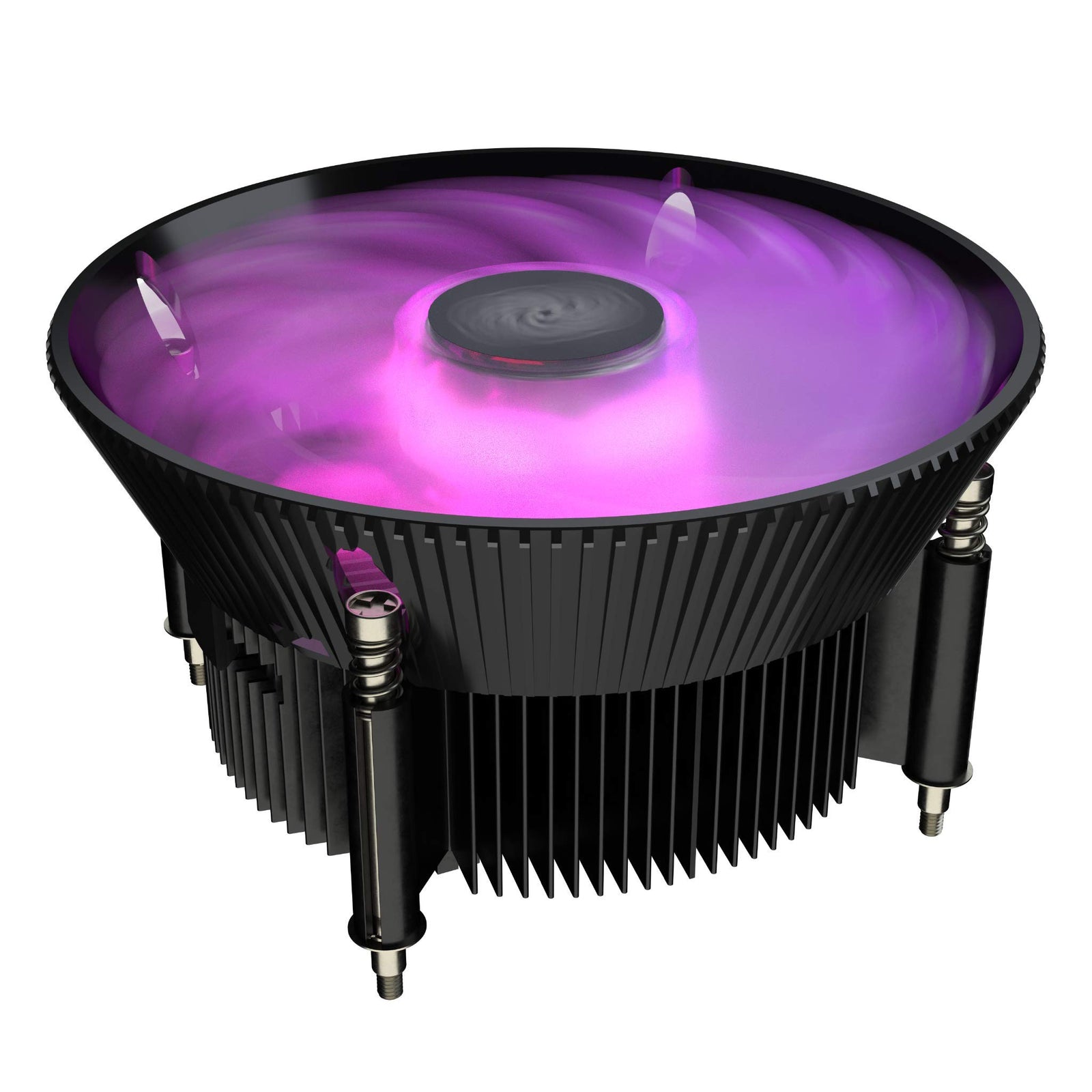 مبرد المعالج كولر ماستر i71C RGB هو حل تبريد مدمج وفعّال مصمم خصيصًا لمعالجات إنتل. يتميز بزعانف ألومنيوم سوداء مؤكسدة وقاعدة من النحاس لتوفير تبديد ممتاز للحرارة وأداء موثوق