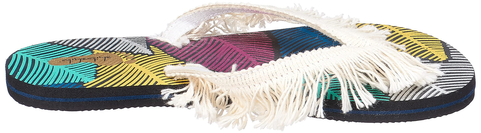 Shibshibi Multi Color Rubber Flip Flop Slipper For Women - Safqqa Egypt