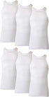 Hanes Men Undershirt Pack of 6 White