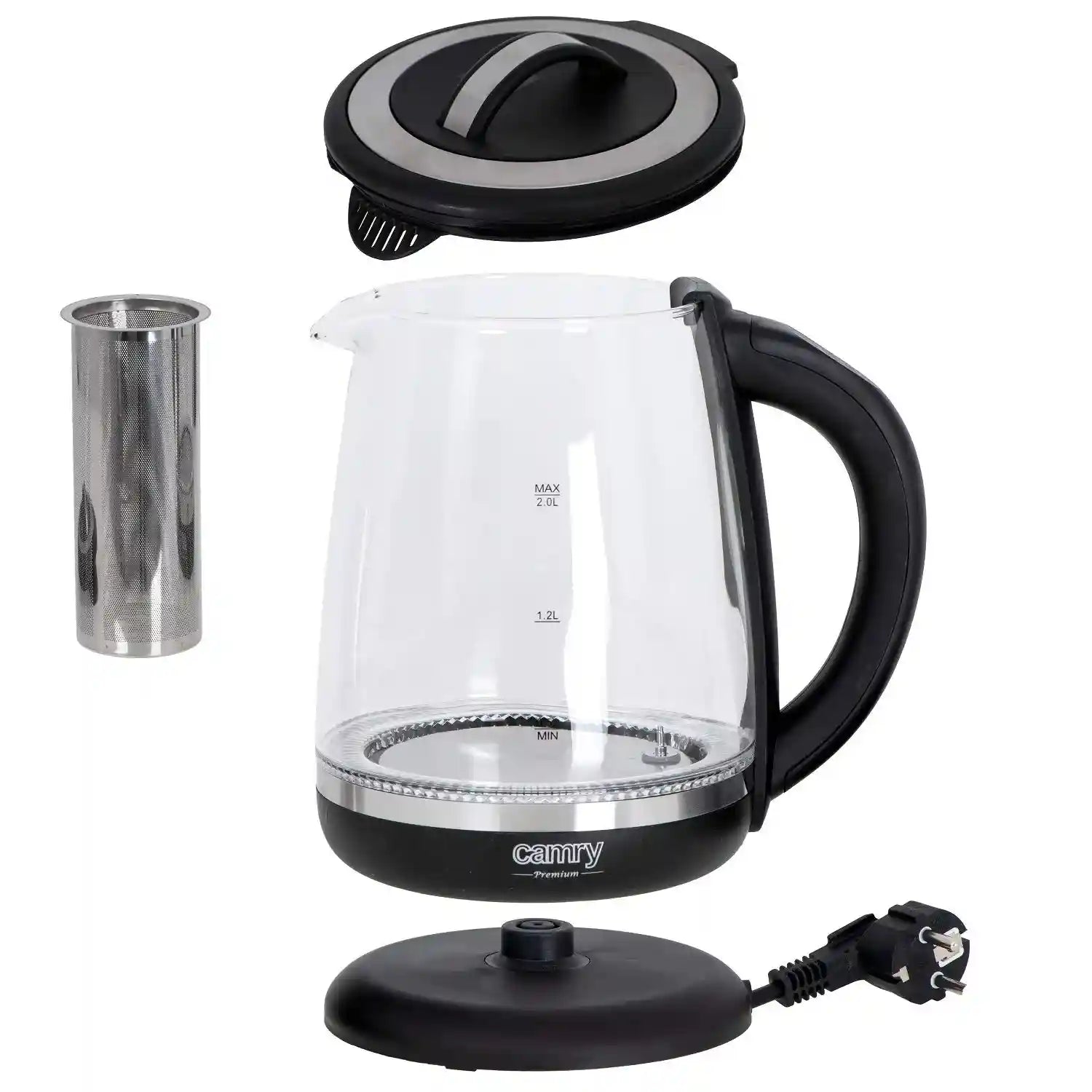Camry CR 1290 electric kettle- Have Scratches - Safqqa Egypt