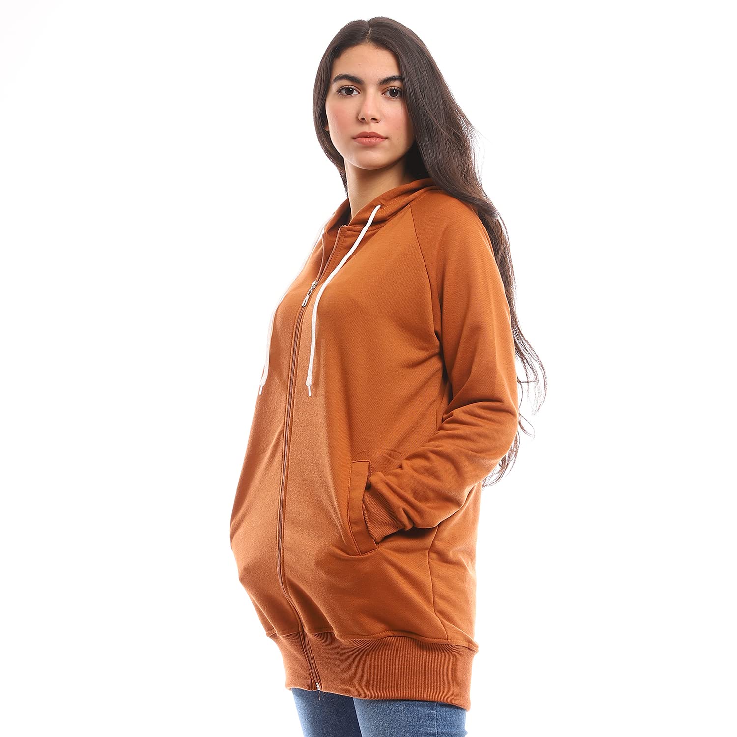 سويتشيرت طويل أنيق من جميلة