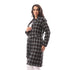 Andora Womens Patterned Comfy 36W24W30304 Modern Wool Coat - Safqqa Egypt