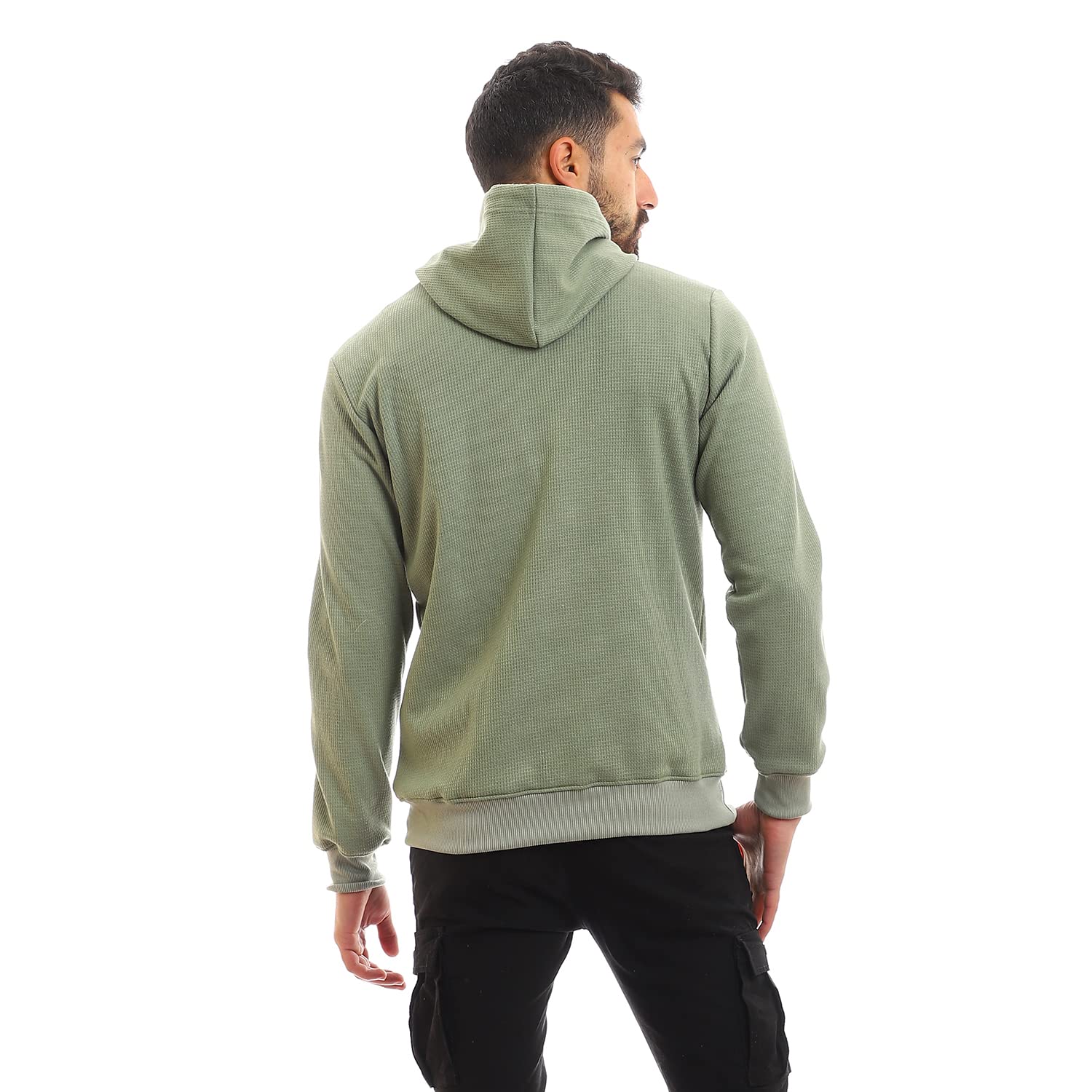 Andora mens Front Stitched Cotton Hoodie - Sweatshirt