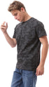 Ravin Men's Ribbed Crew Neck Solid Basic Cotton T-Shirt