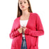 JAMILA Women Side Pockets Short Cardigan