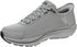 Skechers Men Running Shoes Light Grey Lightweight Performance Sneakers