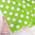 Unique Polka Dot Plastic Tablecloth, Lime Green