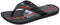 Rider Rubber Flipflop with Soft Padding - Black/White