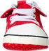 Mix and Max Folded Collar Floral-Pattern Lace-Up Half Boots for Girls
