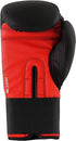 Adidas Hybrid Boxing Gloves – Free Size, Black/Red