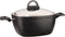 El Amal Elite 24cm Square Granite Cooking Pot Black