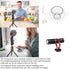 BOYA by-MM1 On-Camera Shotgun Microphone for iPhone, Android Smartphones, DSLR Cameras Camcorders - Battery-Free Camera Microphone Vlog Video Mic - Safqqa Egypt