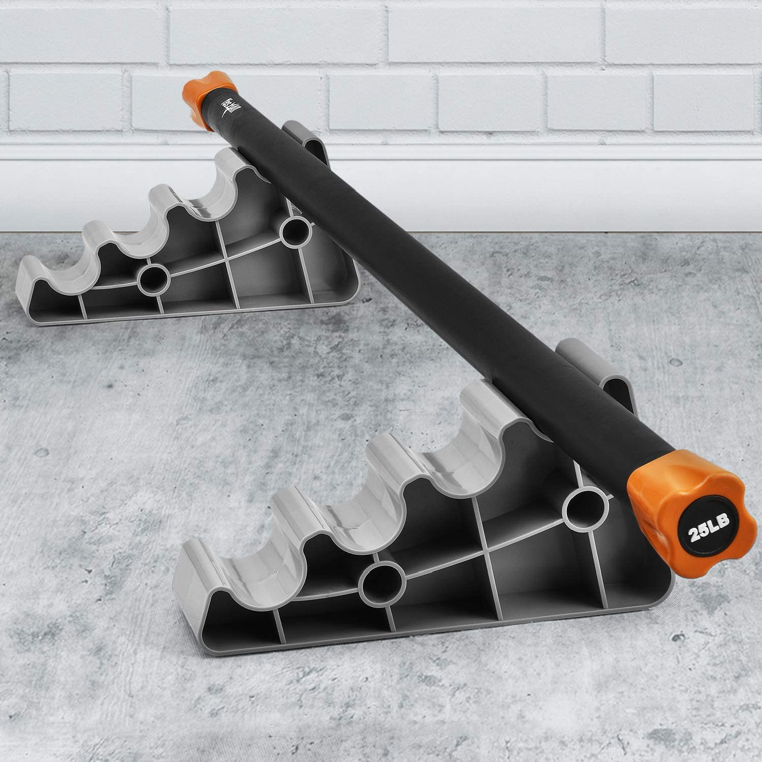 Yes4All Weighted Bar, Weighted Workout Bar For Exercise, Therapy, Aerobics, Yoga And Strength Training
