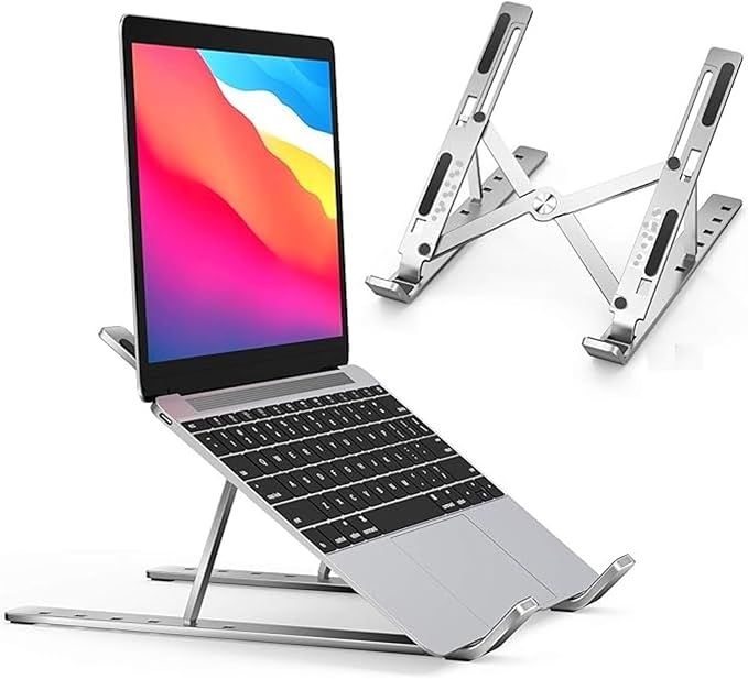 Foldable Lightweight Laptop Stand – Portable Ergonomic Holder for Better Comfort