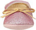 Mix & Max Girls' Two-Tone Metallic Bow-Detail Mary Jane Shoes