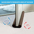 Twin Draft Guard Door Draft Stopper Made from durable and soft materials