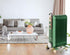 Ariete Vintage Oil Radiator, 9 Heating Elements, 2000W, 3 Power Levels, Handle and Wheels for Easy Transport, Green (By De'longhi Group)
