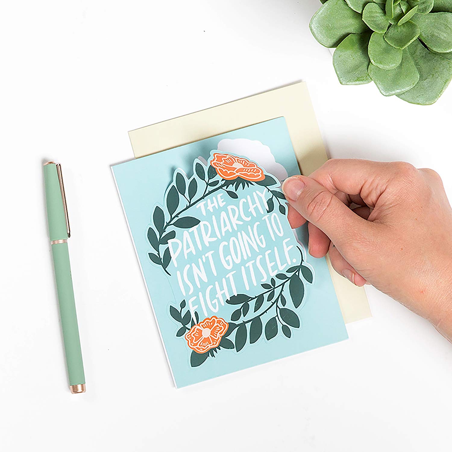 Em & Friends 6-Pack Patriarchy Sticker Cards