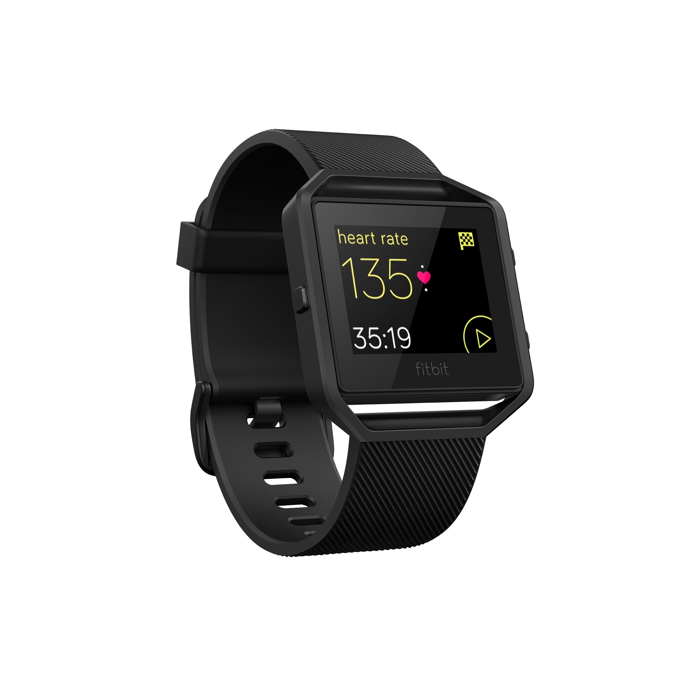 حافظ على نشاطك وصحتك مع ساعة Fitbit الذكية المناسبة للرجال والنساء. تتميز بتصميم أنيق وخفيف الوزن وتقوم بتتبع خطواتك، المسافة، معدل ضربات القلب، النوم،-بوكس مفتوح – Safqqa Egypt