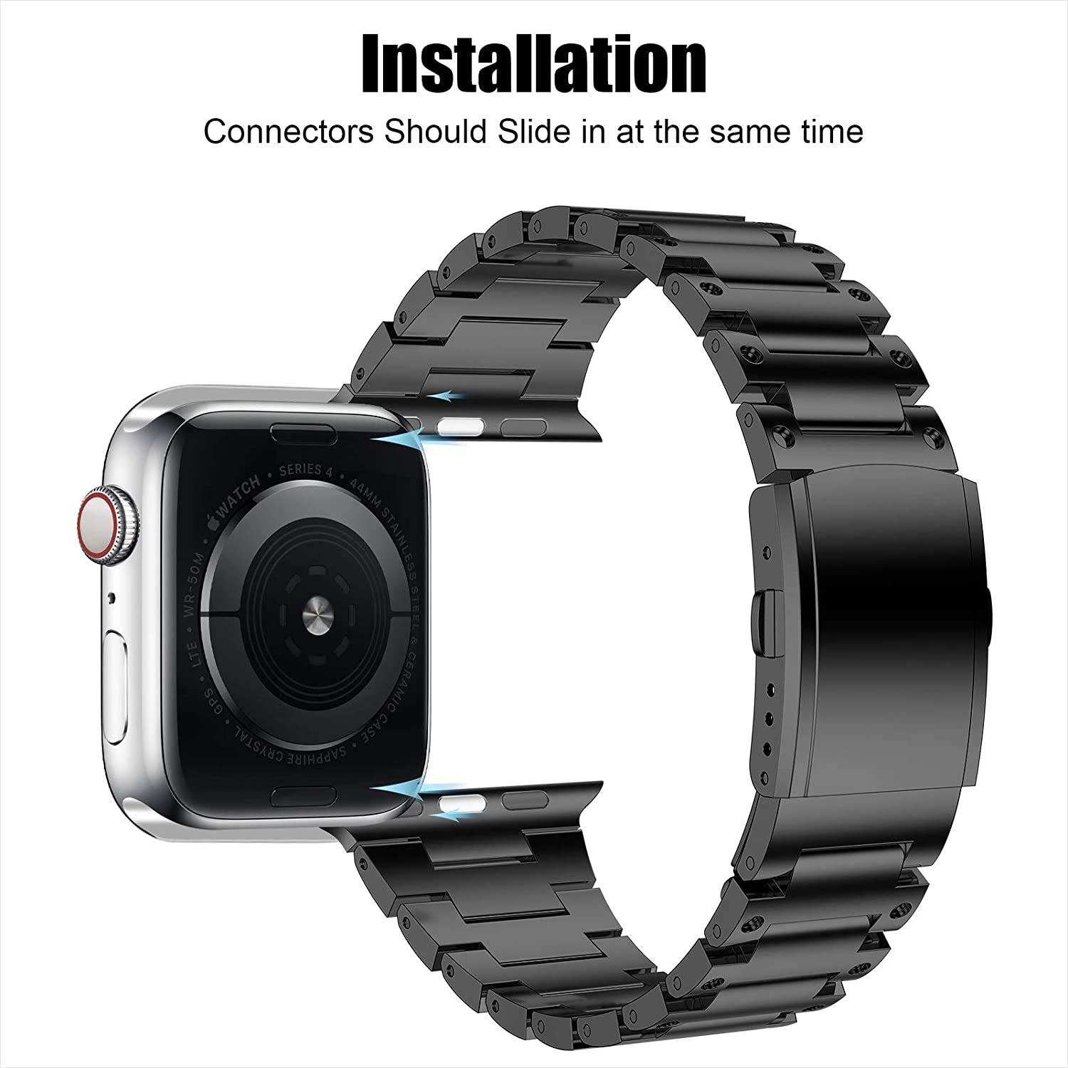 AccLoo Stainless Steel Watch Band for Apple Watch