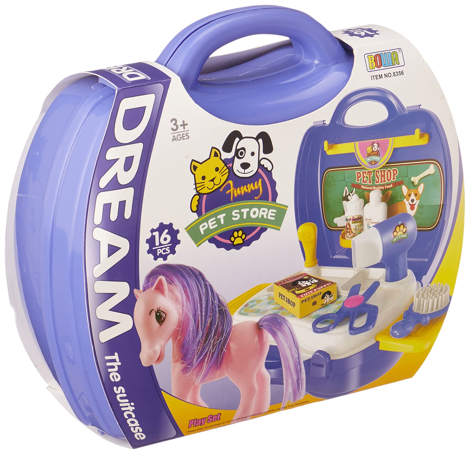 Bowa 8356 Pet Store Suitcase Toy