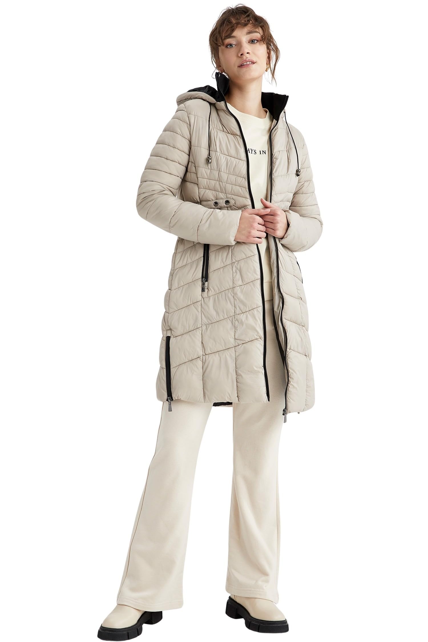 DeFacto Womens Coat and Jacket