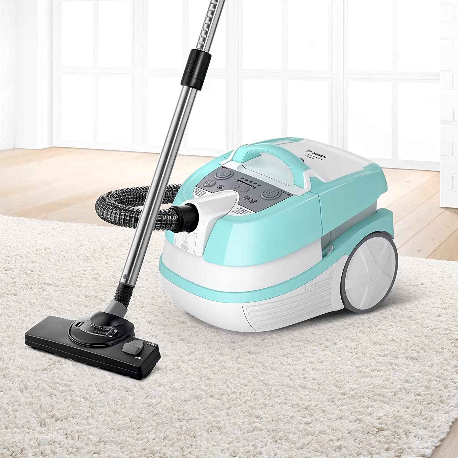 Bosch Series 4 Wet & Dry Multi Functional Wet & Dry Vacuum Cleaner 2000 W Motor - Washes Carpets, Vacuums Liquids, Vacuums all types of floors - Safqqa Egypt