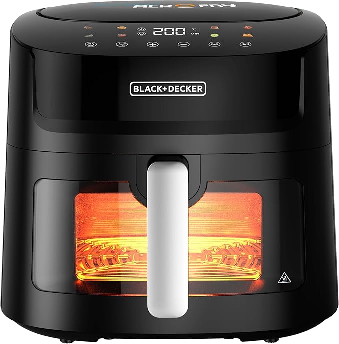 BLACK+DECKER Air Fryer 8 in 1 7.2L 1800W AF7210-B5 – Safqqa Egypt