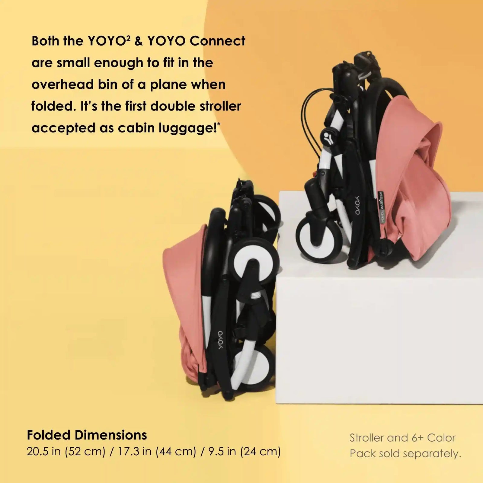 BABYZEN YOYO Connect – Double Stroller Extension for YOYO2