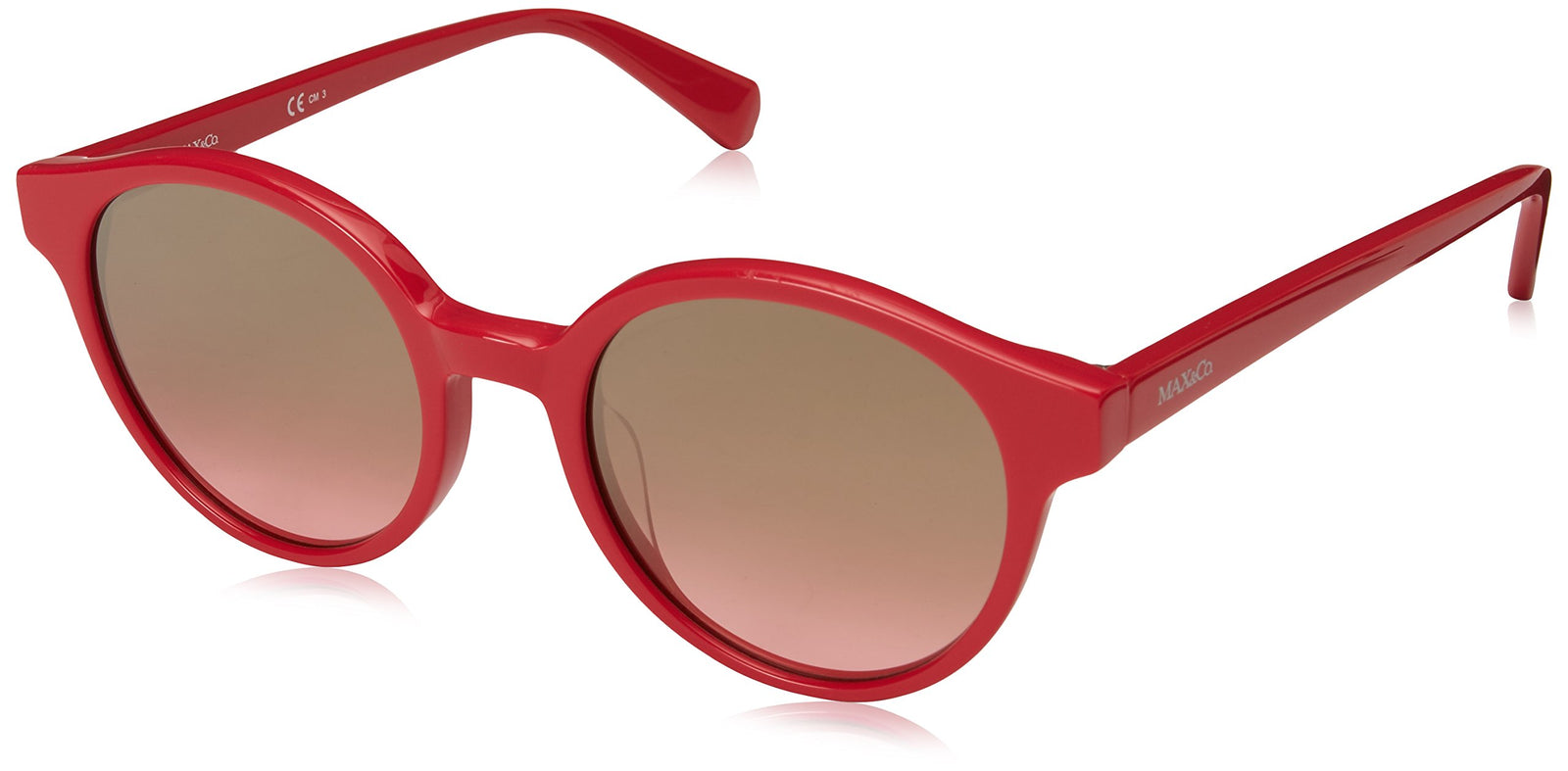 Max & Co. Max&Co. Round Sunglasses For Women - Brown Lens