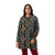 JAMILA Printed Long Sleeve Blouse For Women,Durable stitching for long-lasting wear