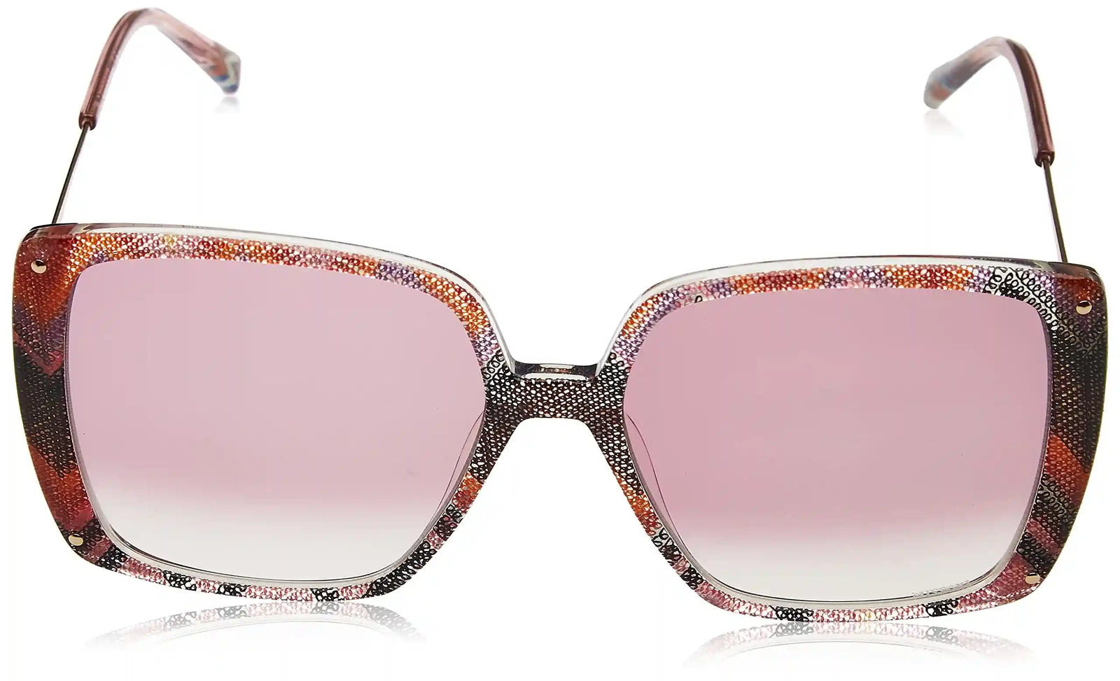 Missoni Women's 203103 Sunglasses, Color: Pink, Size: 58 - Safqqa Egypt