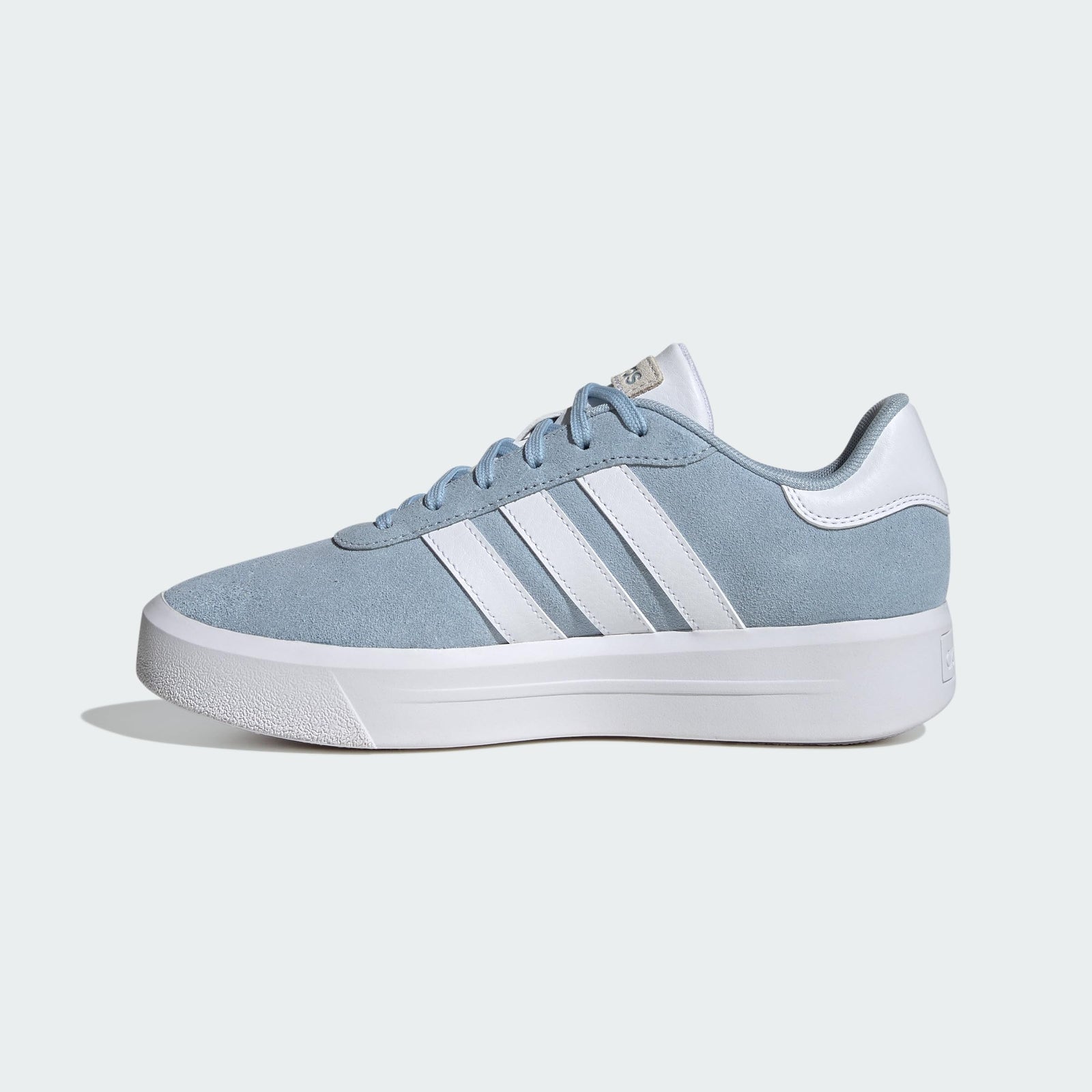 adidas Women's Court Platform Suede Sneaker