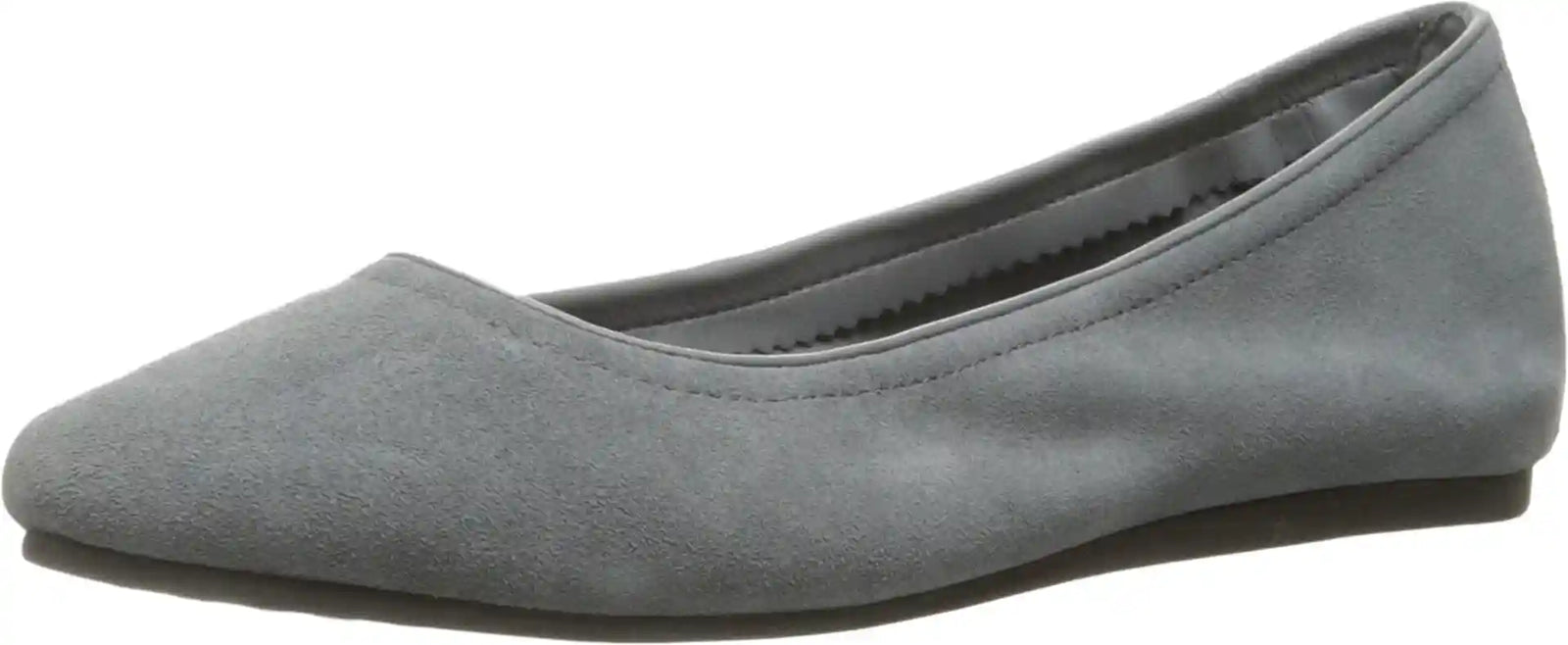 Crocs Womens Lina Suede Ballet Flat, Color Grey, Size 36/37 EU