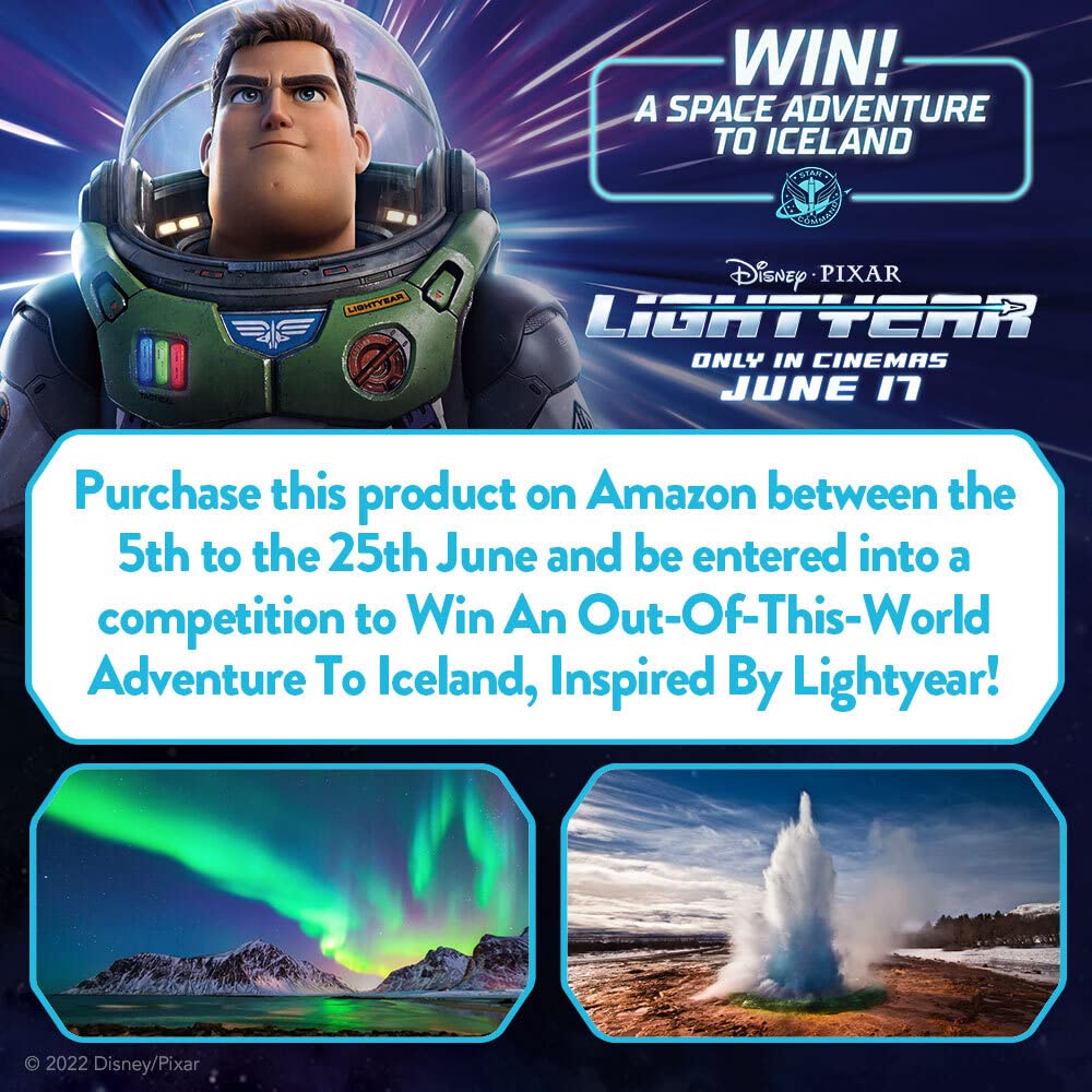 Mattel Disney and Pixar Lightyear Laser Blade DX Costume Toy, Movie-Inspired Plastic Machete with Electronic Lights & Sounds, Kids Gift Ages 4 Years & Older, HHJ59