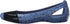 Crocs Sienna Patent Leather Strap Patterned Ballerina Shoes For Women - Navy,