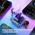 سماعات لاسلكية Gravastar SIRIUS P5 True Wireless Earbuds – صوت قوي وتصميم مستقبلي مميز