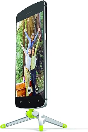 Kenu Stance Compact Tripod For Android Samsung Windows Phone Stand Cell Holder Silver