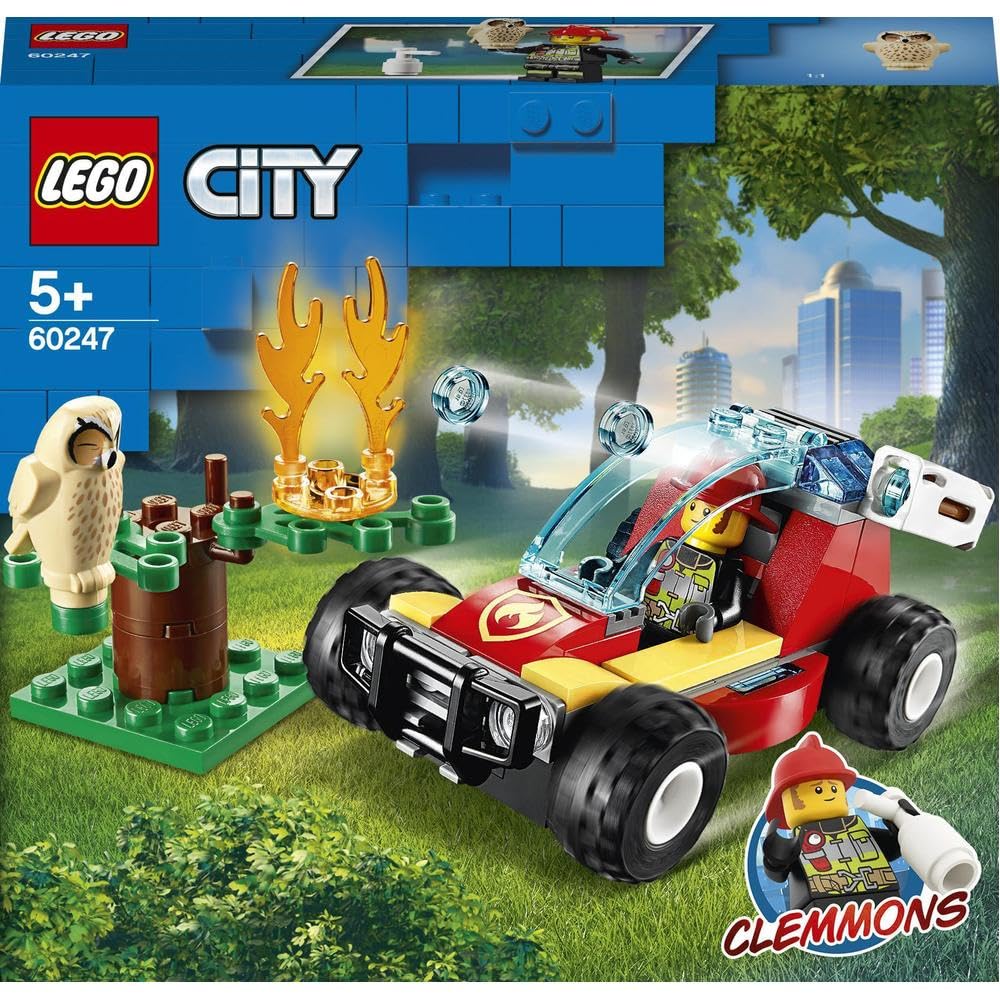 LEGO City Forest Fire 60247 Building Kit (84 Pieces)
