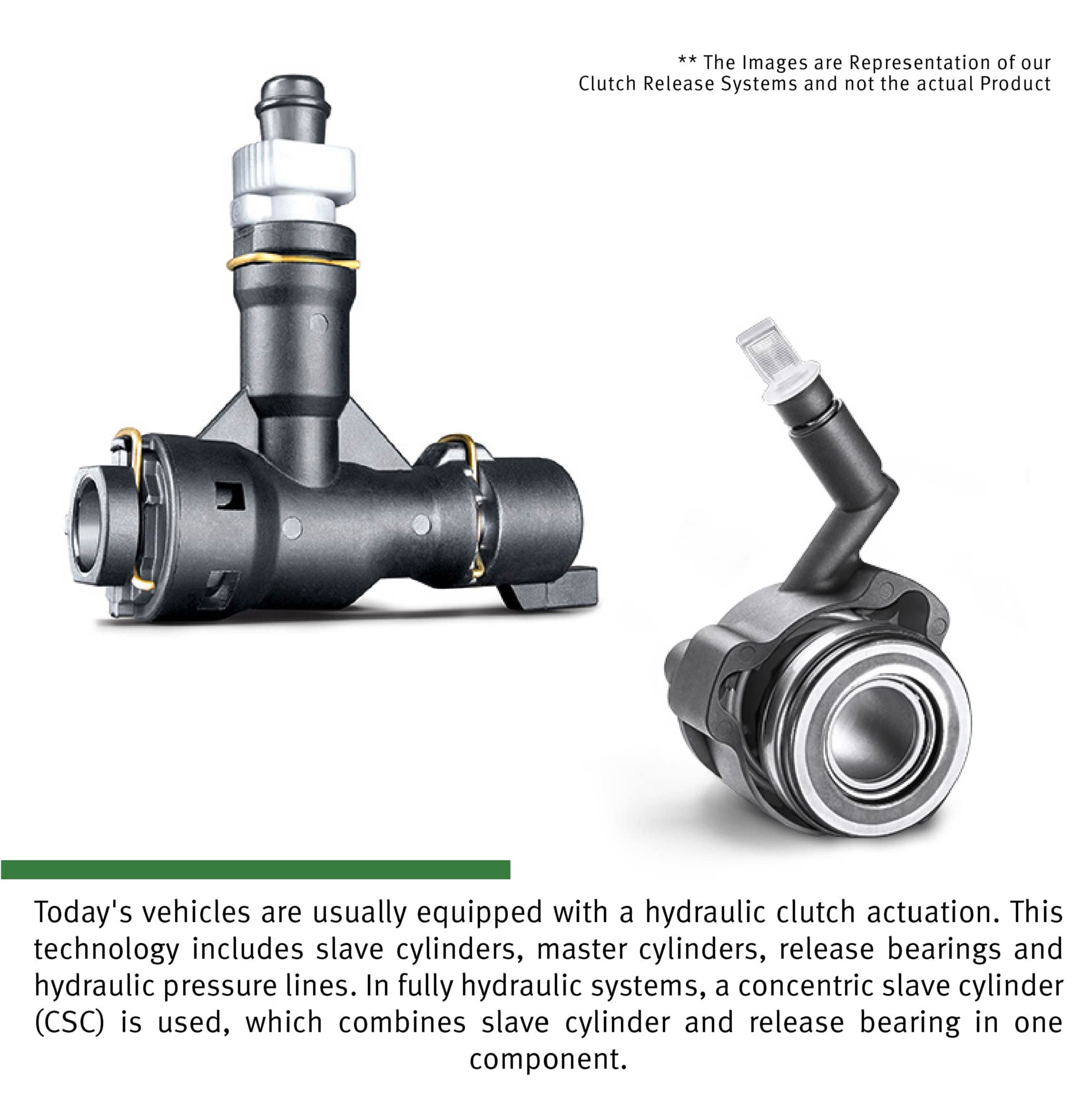 LuK Schaeffler LSC265B Clutch Slave Cylinder, OEM Release Replacement Parts