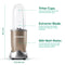 NutriBullet 900 Watts, 7pc Accessories, Multi-Function High Speed Blender, Mixer System With Nutrient Extractor, Smoothie Maker, Copper Gold, NB9-1012, 1-year limited warranty - Safqqa Egypt