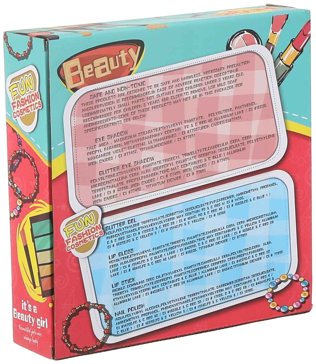 Donuts makeup set toy Toy 3 roles - Safqqa Egypt