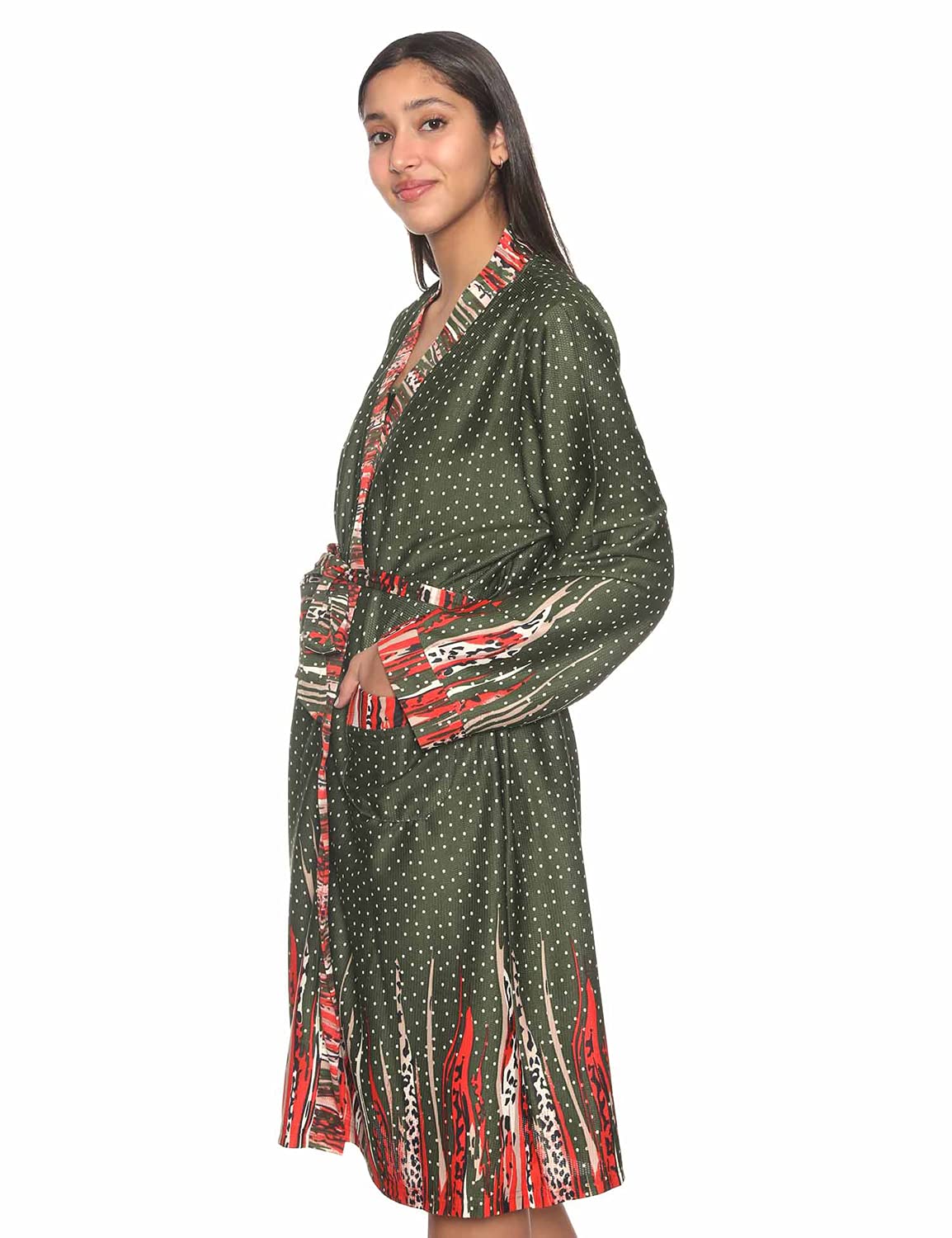 Kady Nightgown above the knee and Robe Set For Women, 2 Pieces -