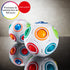 CUBIDI Rainbow Puzzle Ball, Matching Game, Fun Stress Reliever, Magic Ball Brain Teaser, Fidget Toys for Children Teens & Adults (6-10 Years, Multi-color)