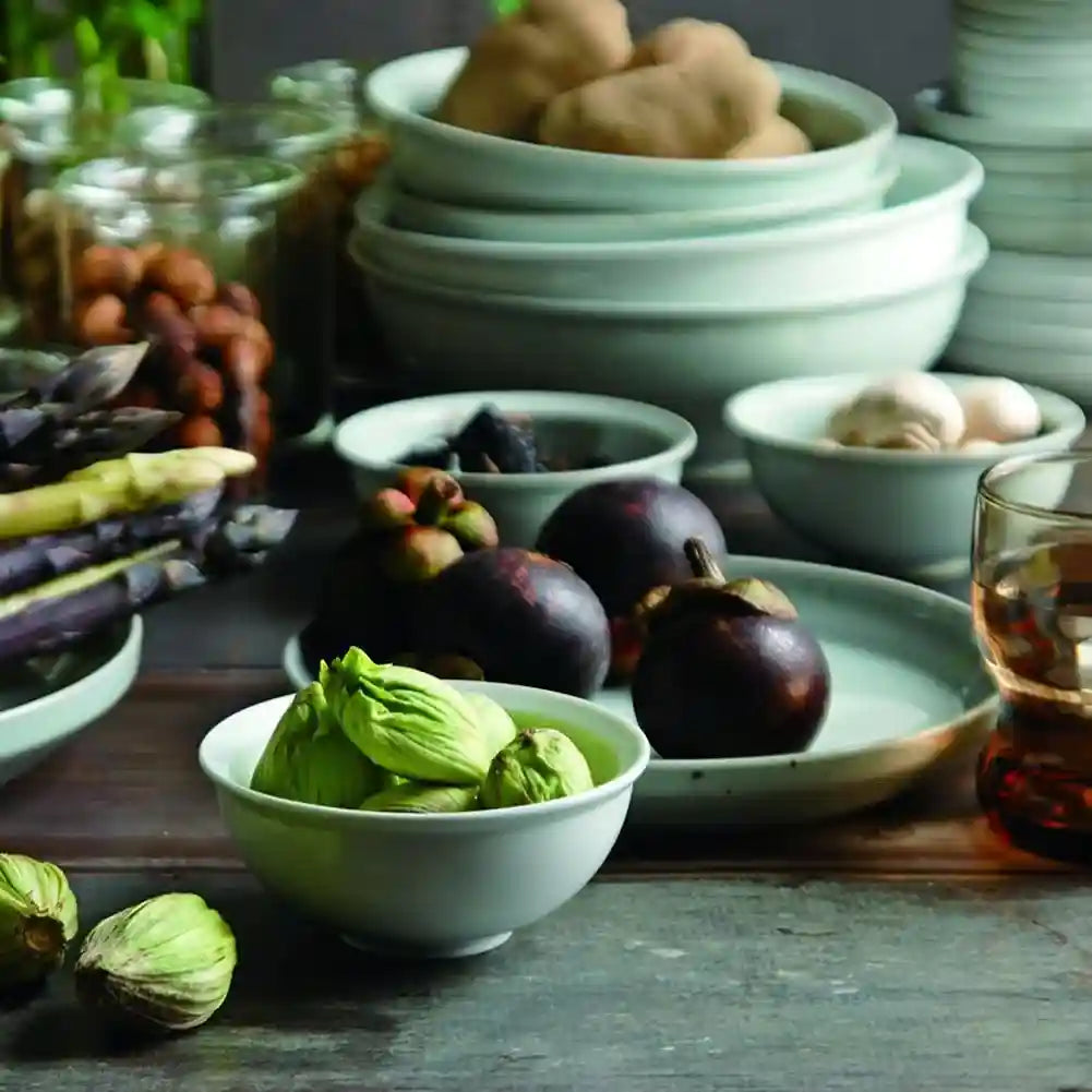 KINTO Rim Plate – White, 240mm (Set of 2) – Safqqa Egypt