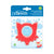 Dr. Brown's Flexees Friends Red  Fox, Soft 100% Silicone Baby Teether, BPA Free, 3m+